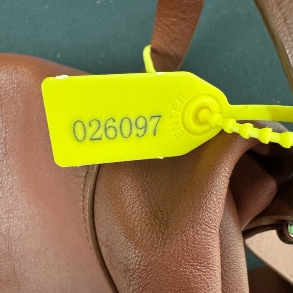 All Saints Copper Brown Leather and Suede Medium Shoulder Bag - Picture 9 of 9